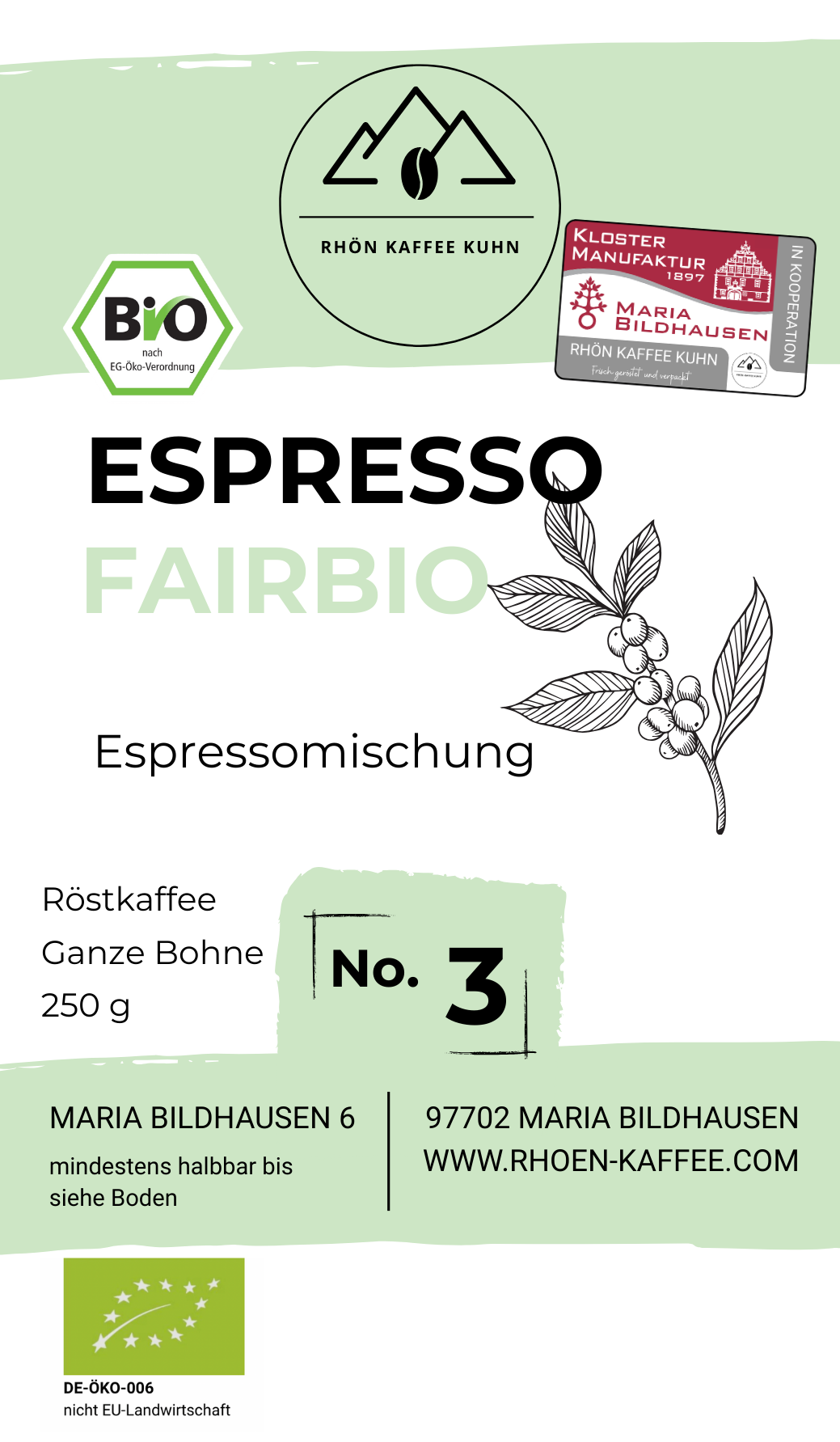 3 ESPRESSO FAIR BIO