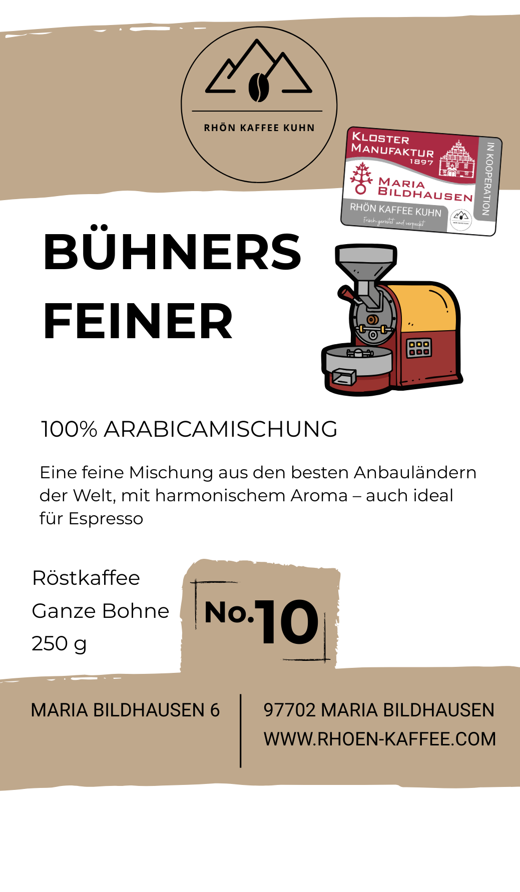 10 BÜHNERS FEINER
